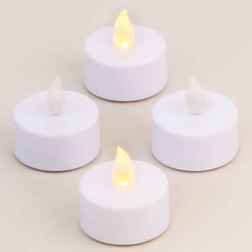 LED Tealights (Pack of 4) Craft Supplies