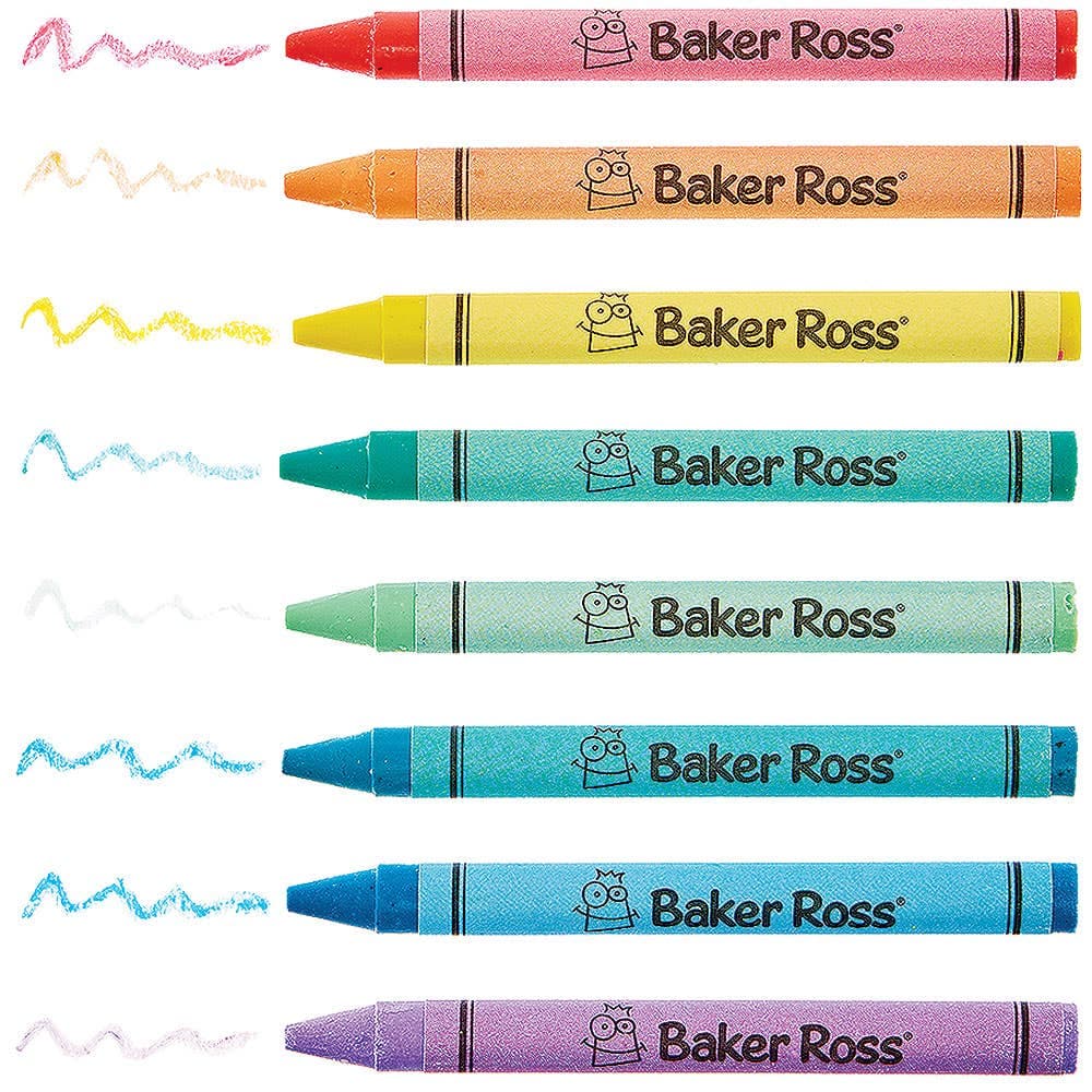 Pastel Crayons Value Pack (Tub of 96) Drawing 8 assorted pastel colours - Red, Orange, Yellow, Green, Peppermint, Blue, Light Teal & Purple