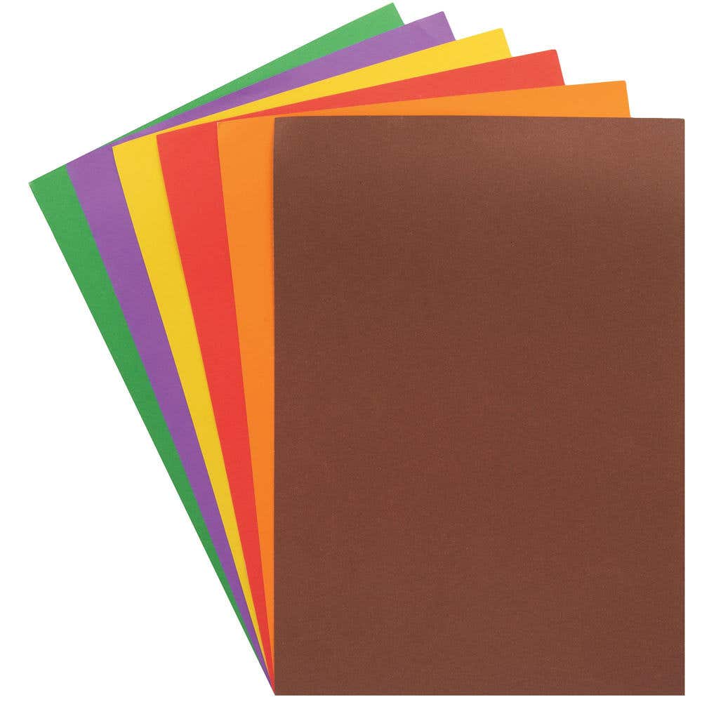 Autumn A4 Card & Paper Value Pack (Pack of 100) Paper & Card Assorted Autumn colours