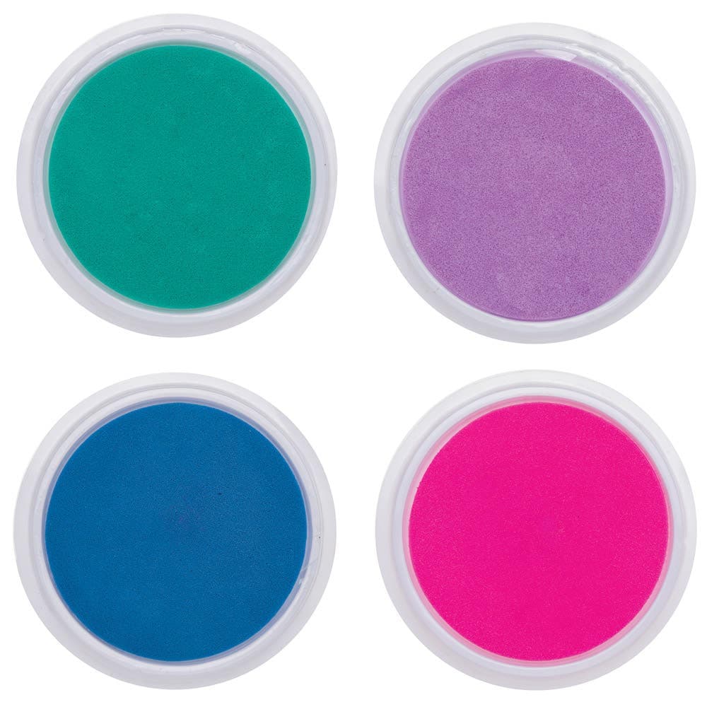 Pastel Jumbo Paint Pads (Pack of 4) Art Supplies, Art Materials 4 assorted pastel colours - Blue, Pink, Purple & Green