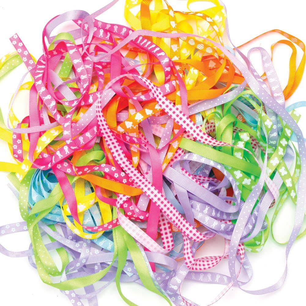 Easter Ribbon Super Value Pack (Per pack) Easter Craft Supplies