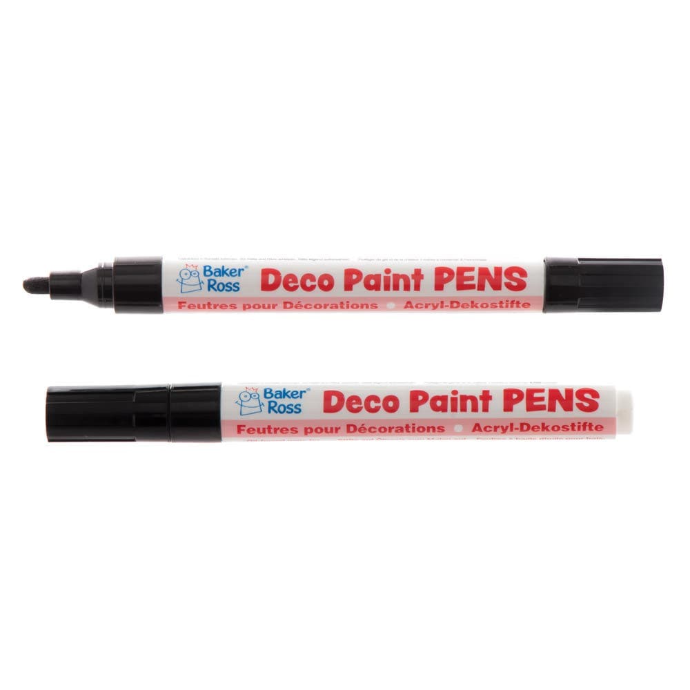 Black Outline Deco Paint Pens (Pack of 2) Art Supplies, Art Materials
