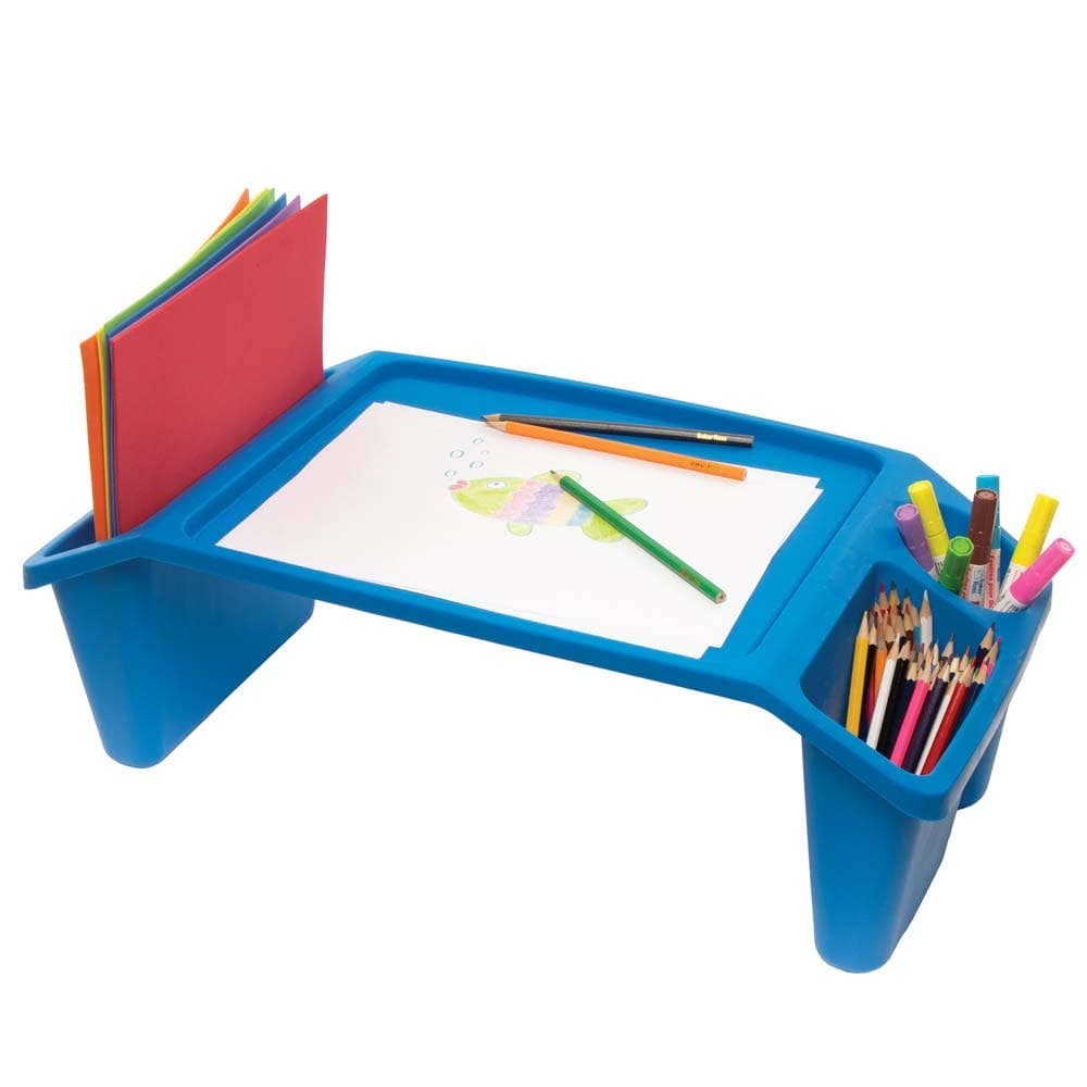 Crafting Lap Tray - With Storage Holders. Perfect For Organising Colouring Pens, Pencils & Paper