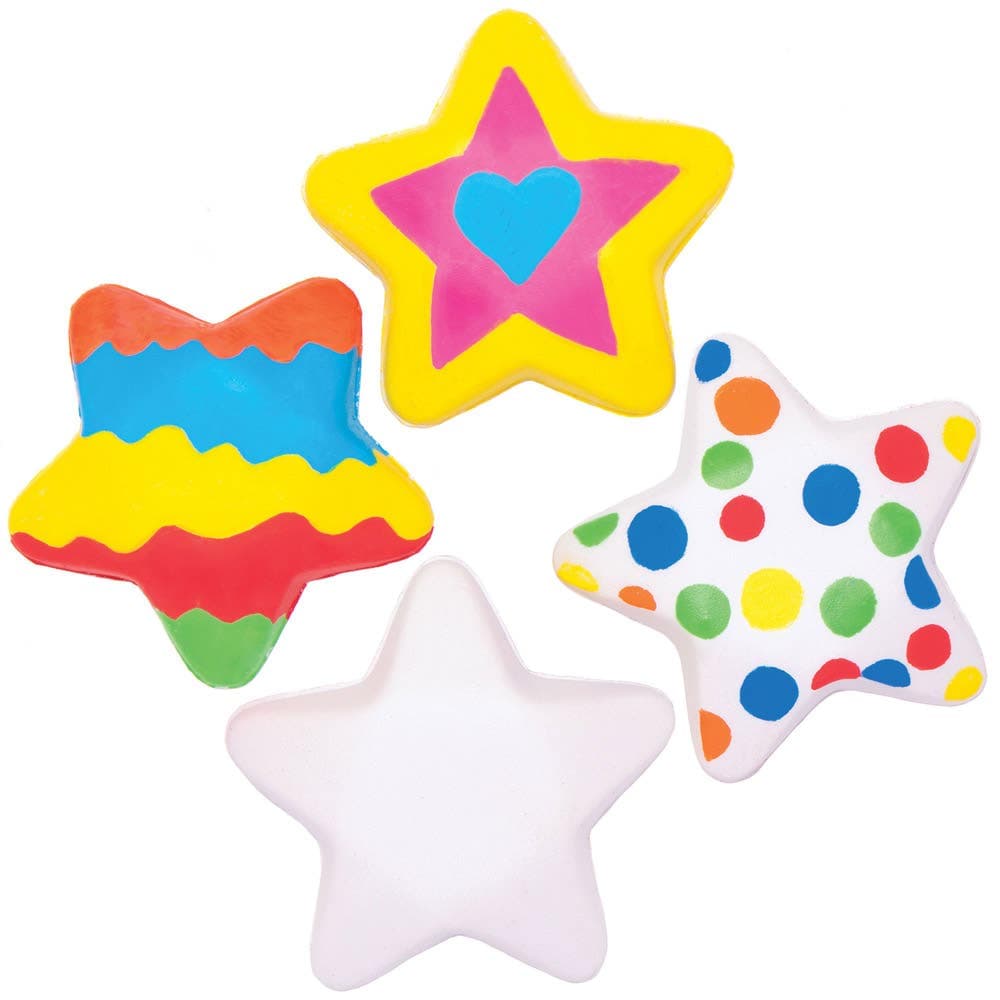 Design Your Own Squeezy Stars (Pack of 5) Soft & Sensory Toys