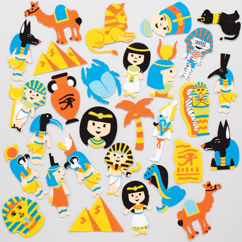 Egyptian Foam Stickers (Pack of 120) Stickers
