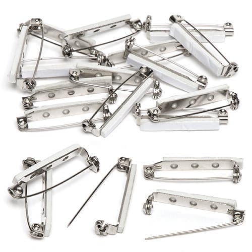 Self-Adhesive Badge Pins (Pack of 20) Craft Embellishments