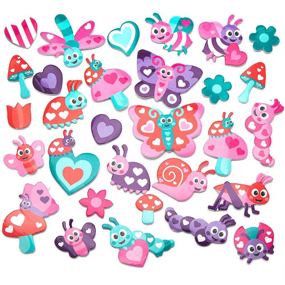 Love Bugs Foam Stickers (Pack of 200) Stickers