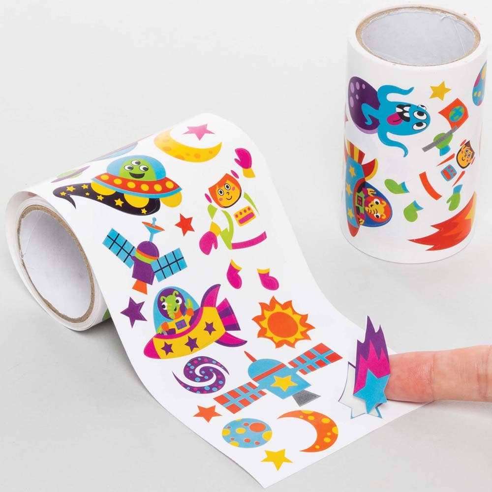 Solar System Sticker Rolls Value Pack (Pack of 620) Stickers