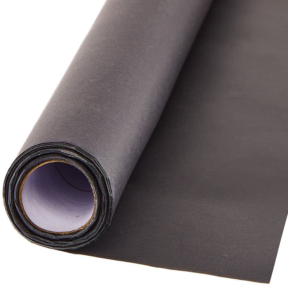 Black Display Rolls (Pack of 3) 90gsm, 7.5m x 76cm, Multi-Purpose Paper Rolls, Cut To Size, Fade-Resistant