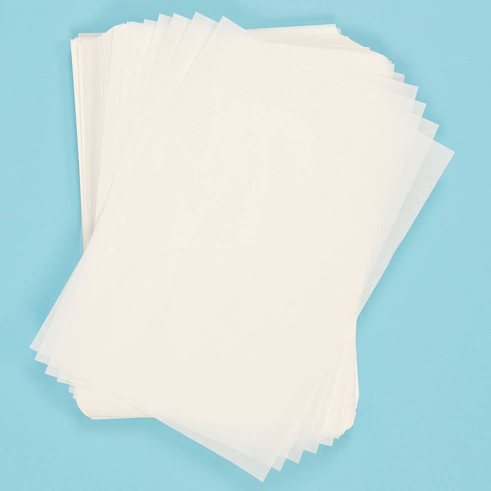 A4 Tracing Paper 40gsm (Pack of 50) Size 210mm × 297mm, Transparent Paper
