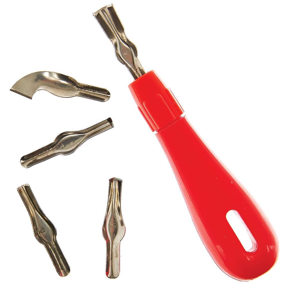Lino Cutters & Handle Set (Each)
