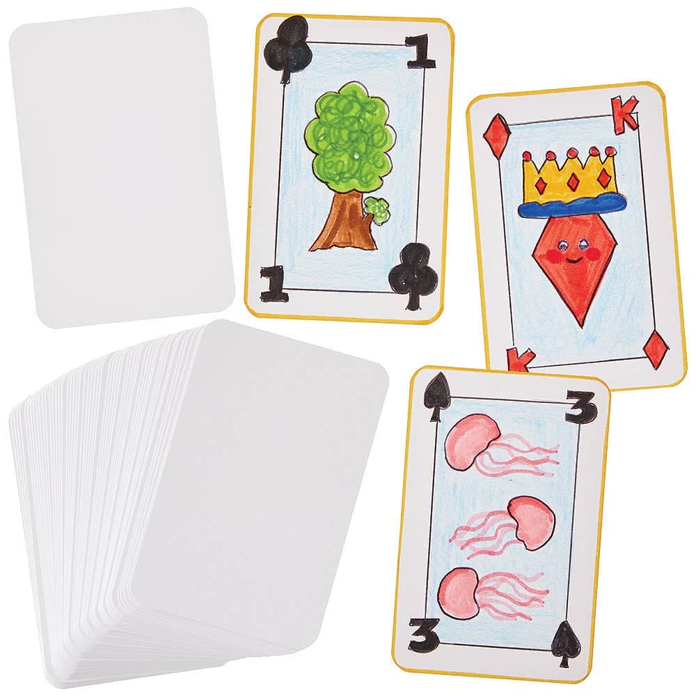 Blank Playing Cards (Per 3 packs)