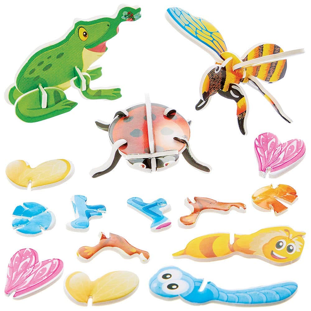 Mini 3D Bug Kits (Pack of 25)