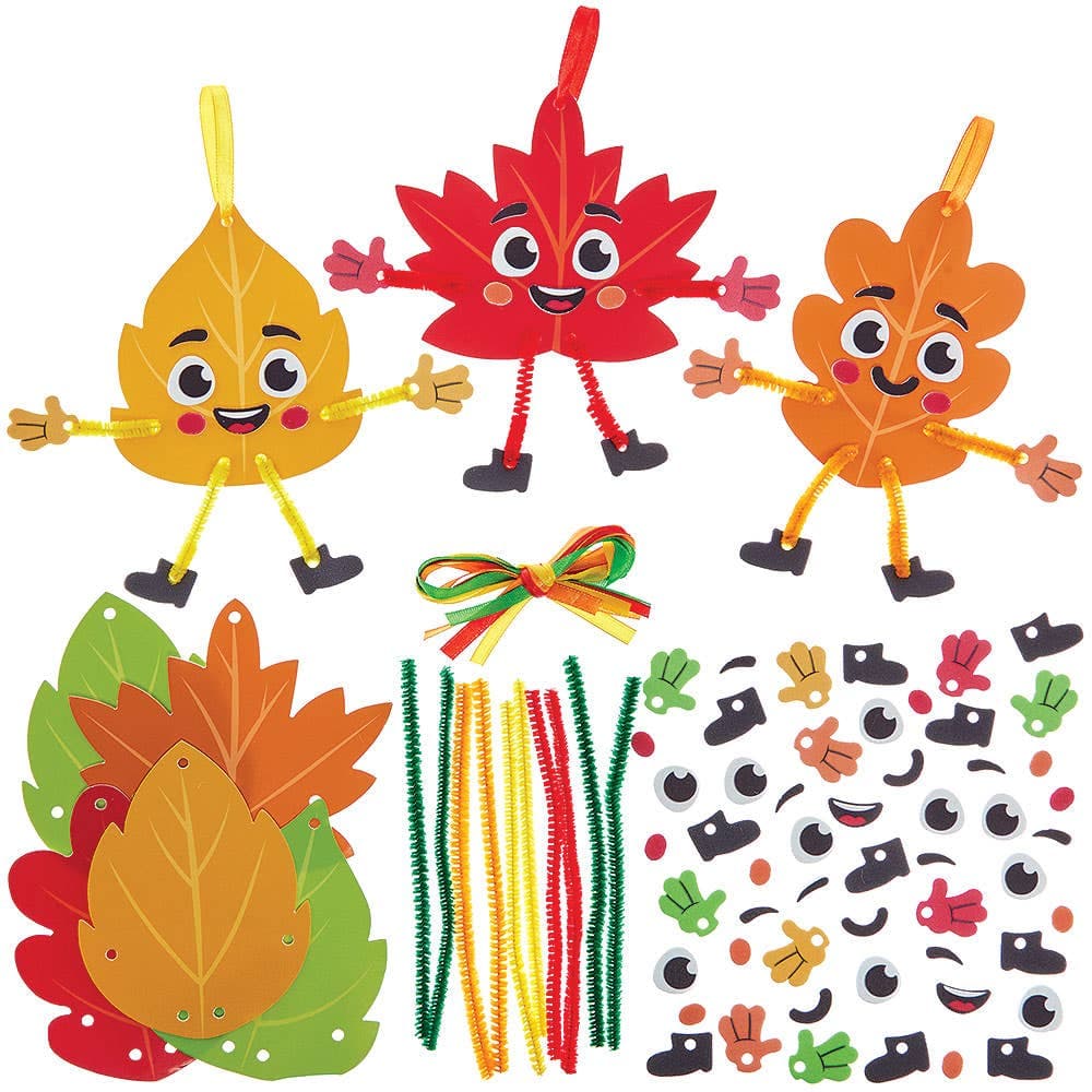 Leaf Mix & Match Decoration Kits (Pack of 8)