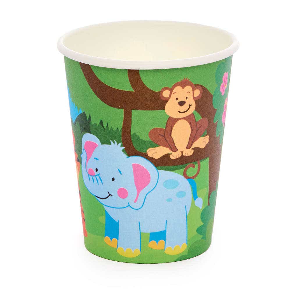 Jungle Chums Party Cups (Pack of 10) Party Tableware