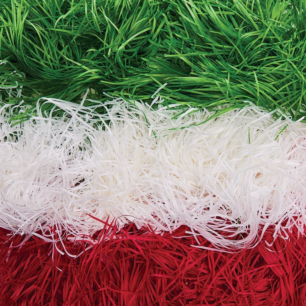 Christmas Shredded Tissue Paper (Per pack) Christmas Craft Supplies, 3 Colours - White, Red & Green