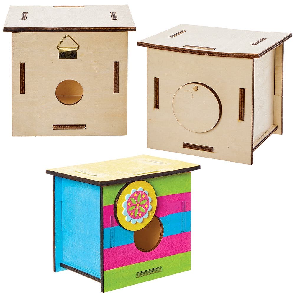 Dormouse Wooden House Kits (Each) Nature Craft Kits