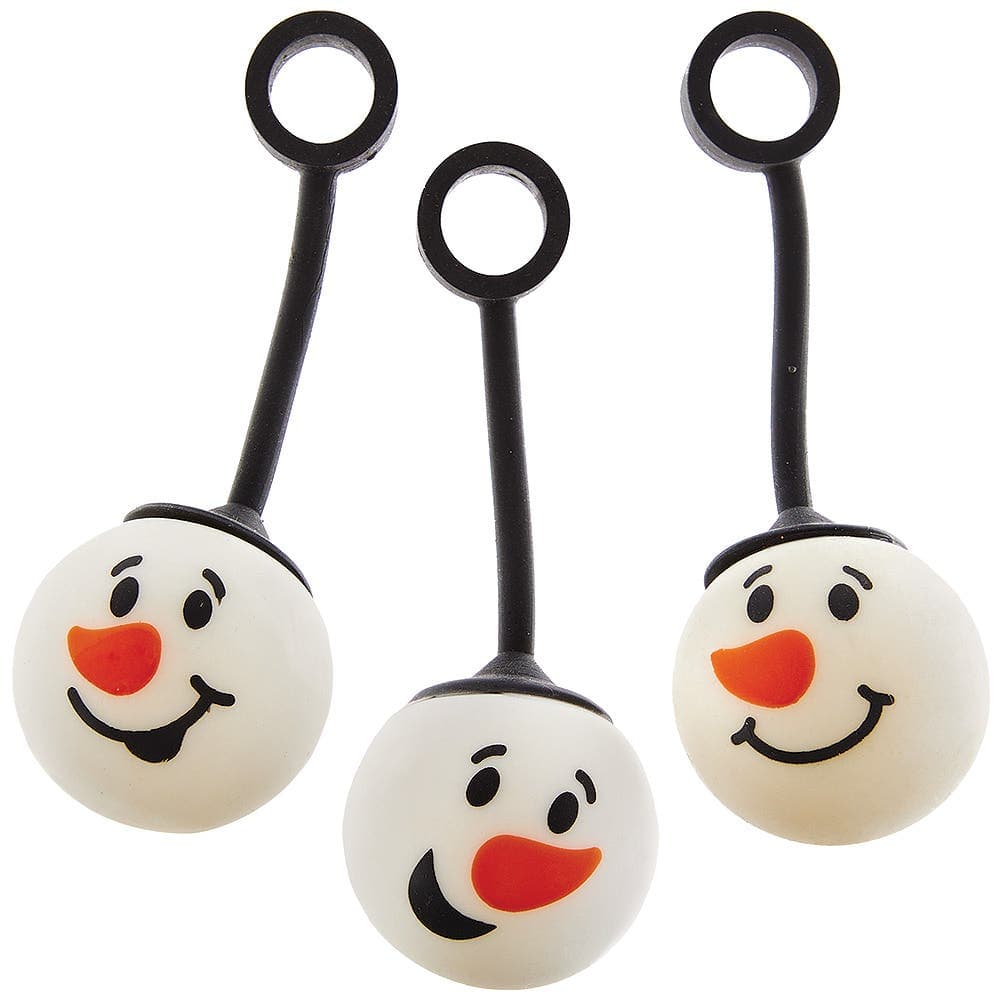 Snowman Swing Balls (Pack of 6)