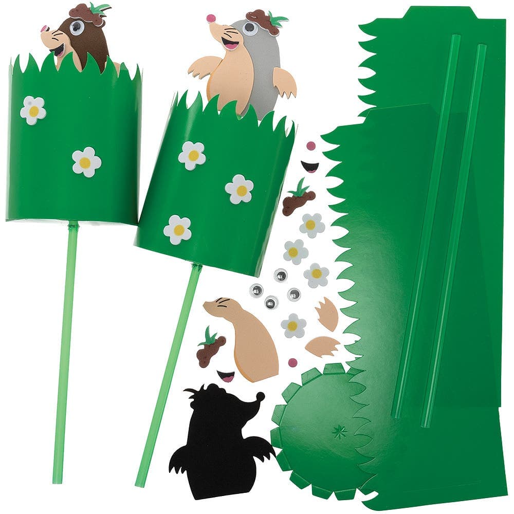 Mole Pop-up Puppet Kits (Pack of 5)