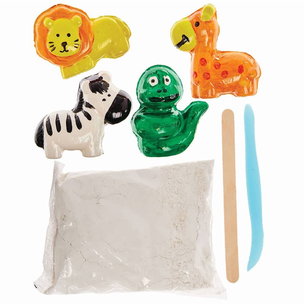 Jungle Animal Moulding Kit (Each Kit) Art Supplies, Art Materials