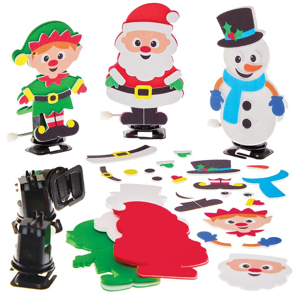 Christmas Wind-up Racer Kits (Pack of 3)