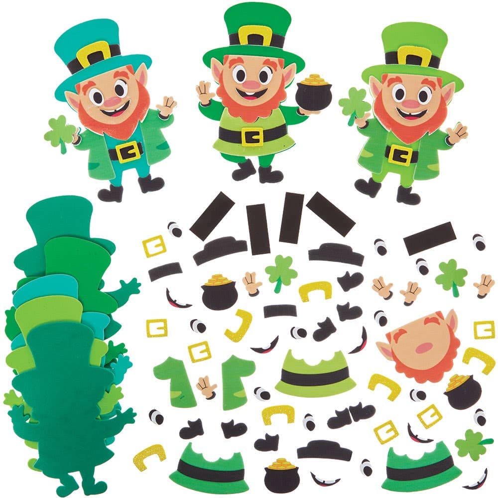 Leprechaun Mix & Match Magnet Kits (Pack of 8)