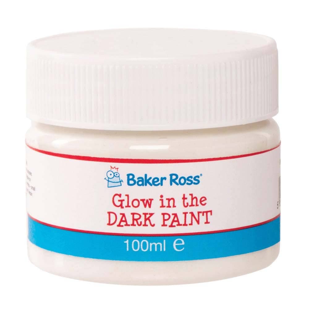 Glow in the Dark Paint 100ml (Per tub) Art Supplies, Art Materials