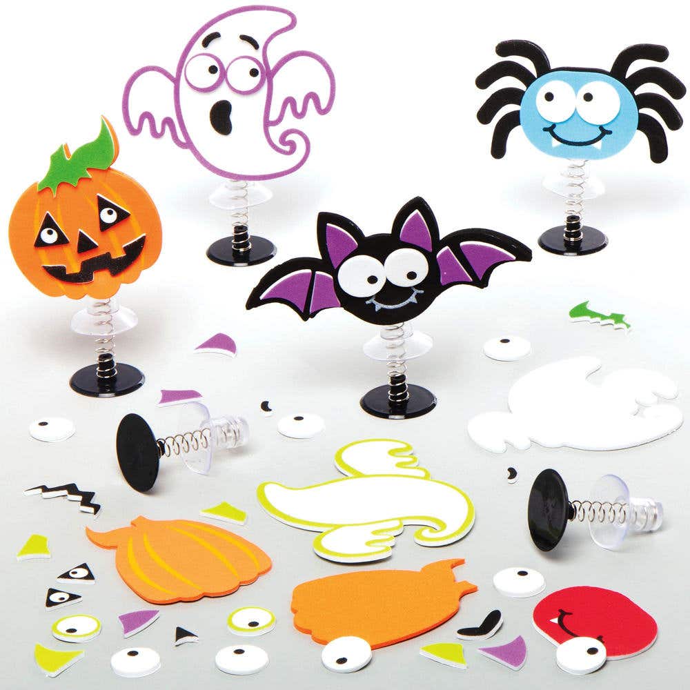 Halloween Foam Jump-up Kits (Pack of 8) Halloween Crafts