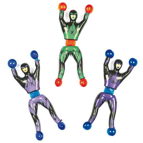 Superhero Wall Crawlers (Pack of 6) Pocket Money Toys