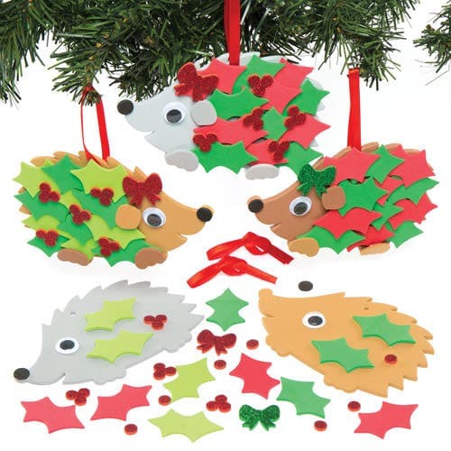 Holly Hedgehog Kits (Pack of 5) Christmas Crafts