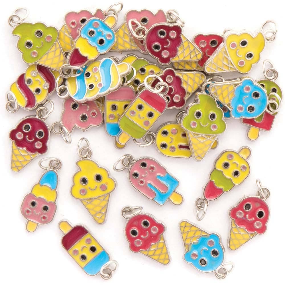 Ice Cream Charms (Pack of 30) Jewellery