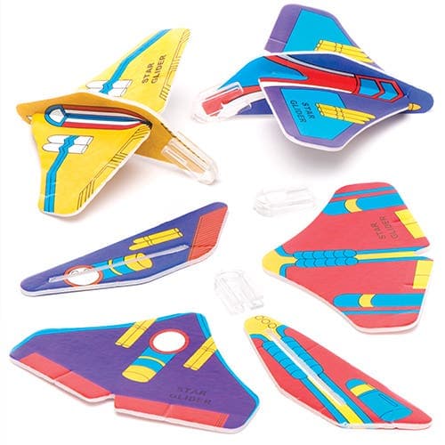 Mini Space Gliders (Pack of 12) Pocket Money Toys