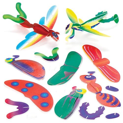 Insect Gliders (Pack of 12) Pocket Money Toys