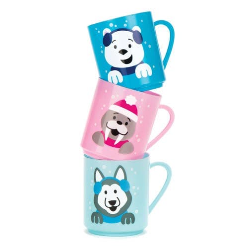 Polar Pals Mugs (Pack of 4) Christmas Toys