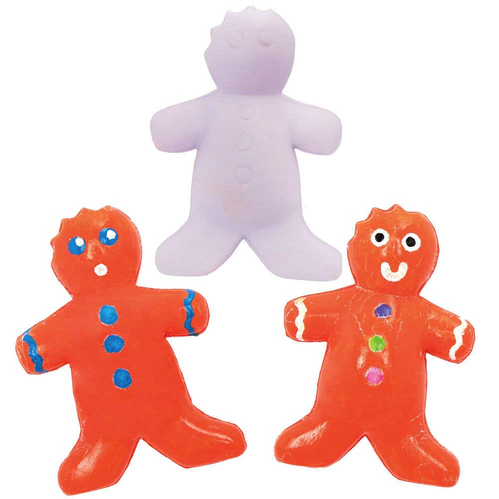 Squeezy Gingerbread Man Blanks (Pack of 5) Christmas Crafts
