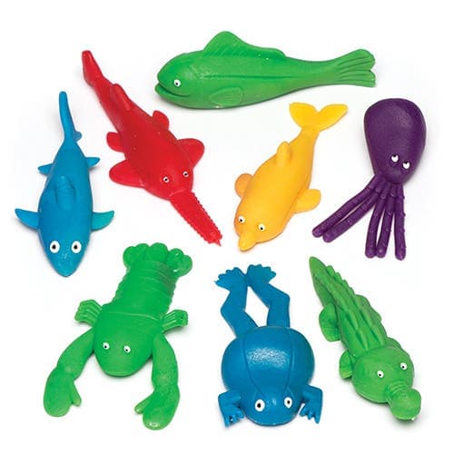 Stretchy Flying Sea Creatures (Pack of 8) Soft & Sensory Toys