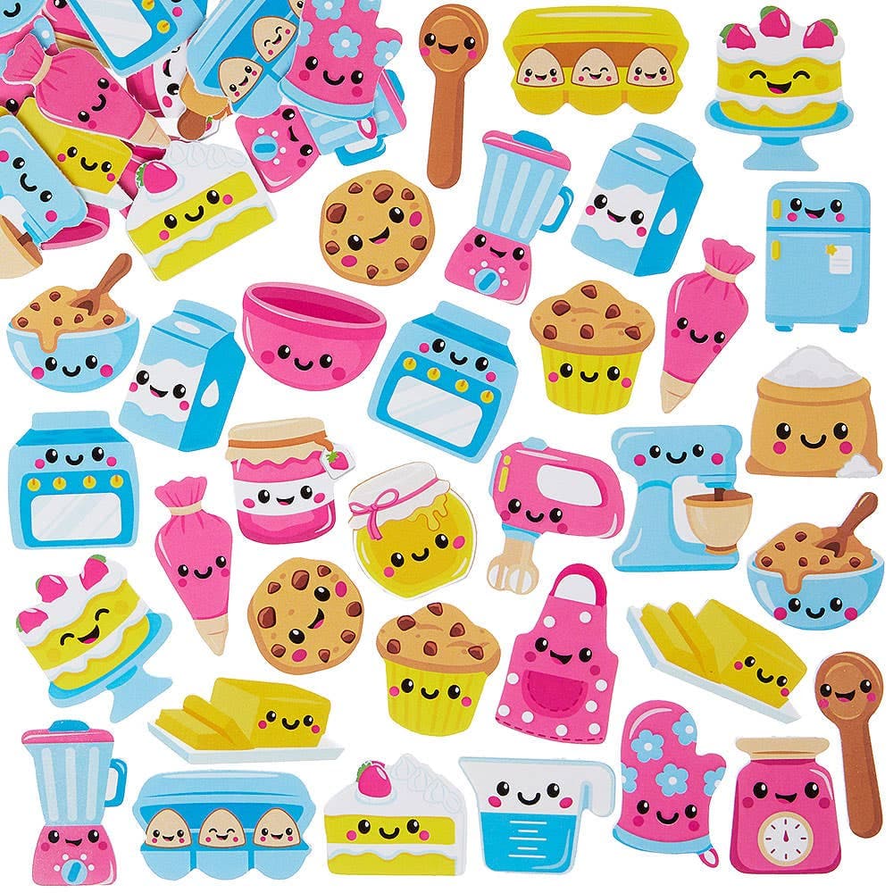 Baking Foam Stickers (Pack of 125)