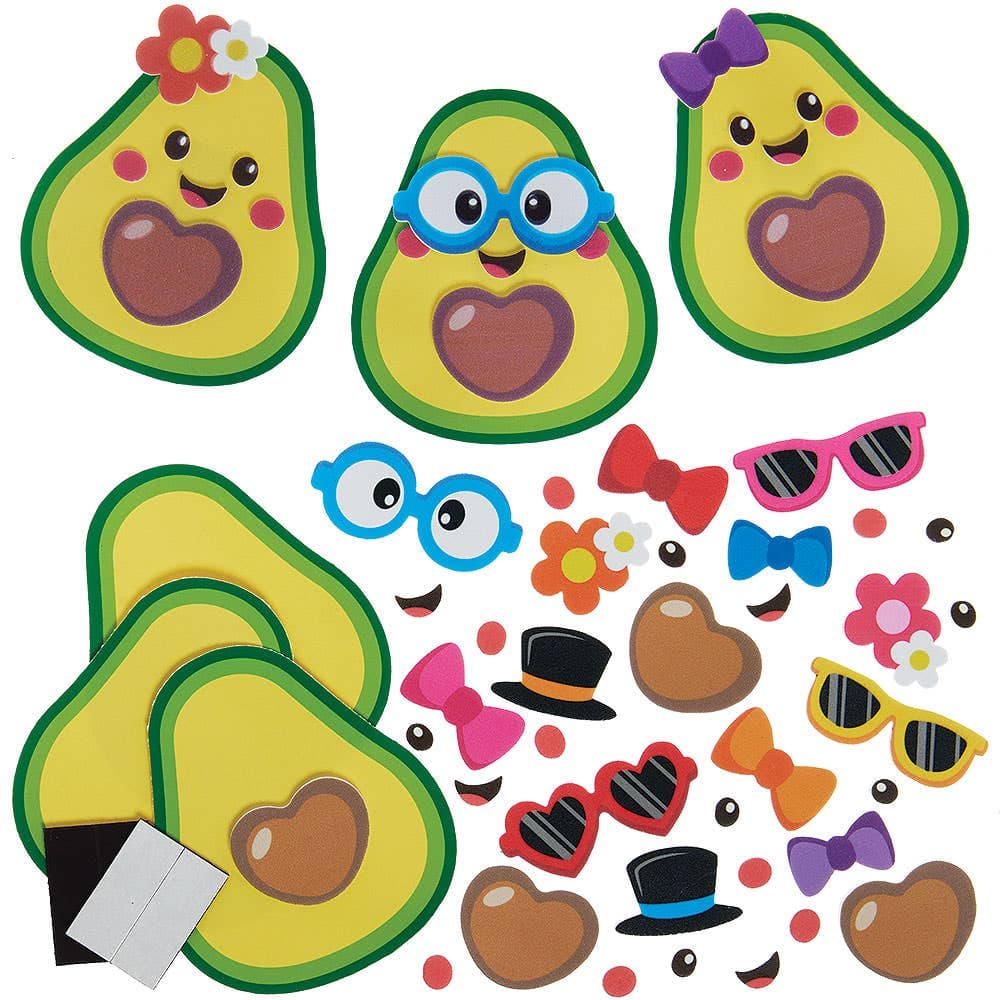 Avocado Mix & Match Magnet Kits (Pack of 8)