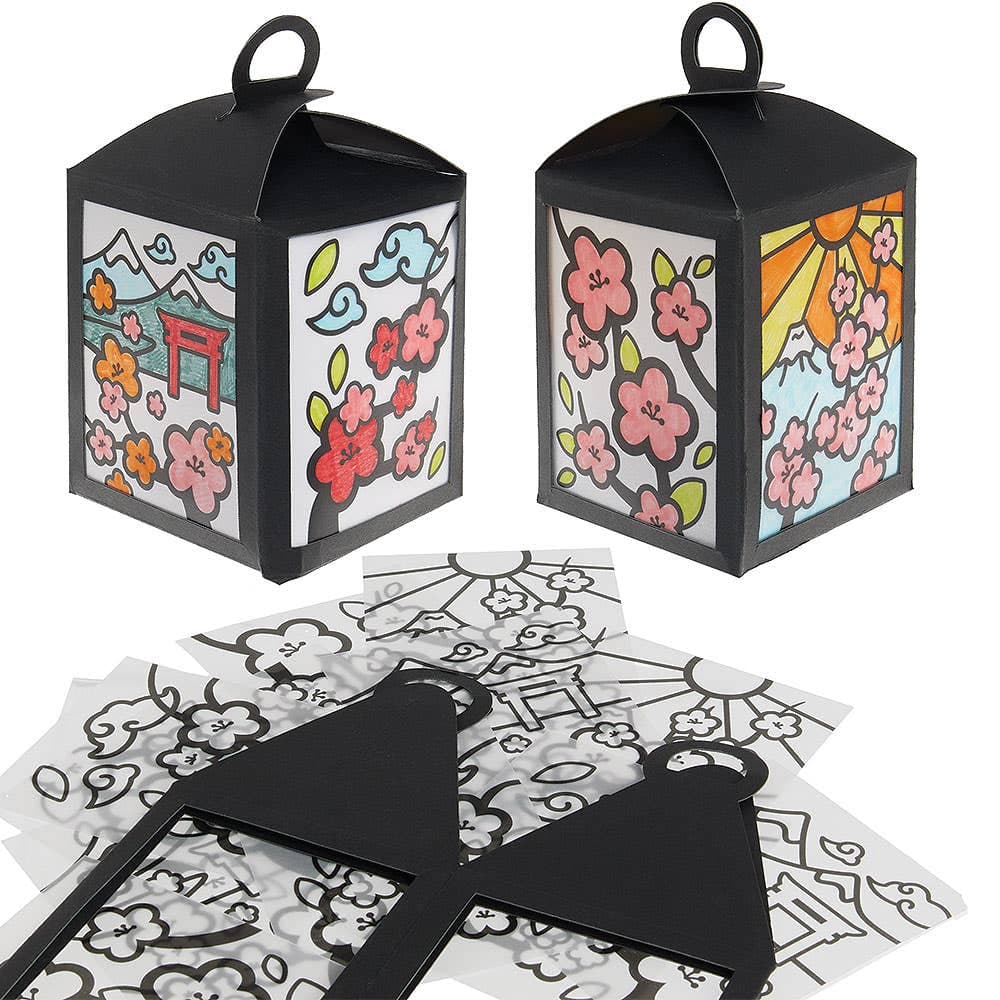 Spring Blossom Lantern Kits (Pack of 4)