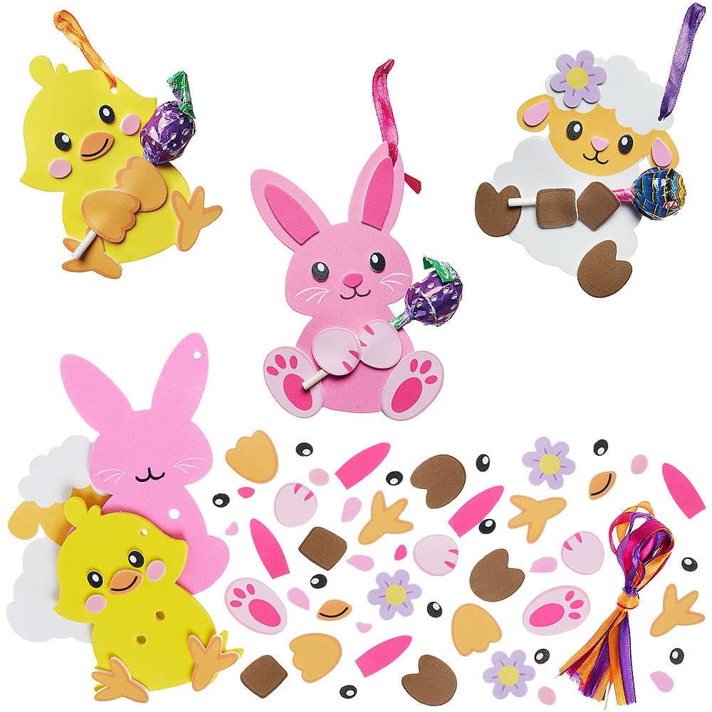Easter Lollipop Holder Kits (Pack of 9)