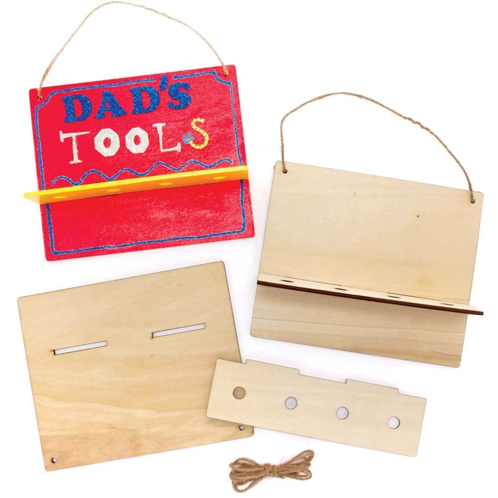 Wooden Tool Storage Kits (Pack of 3) Craft Storage